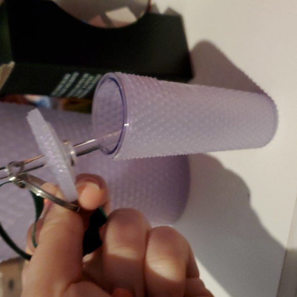 Starbucks 2021 Tumbler Holiday Ornament Keychain - Picture 3 of 3